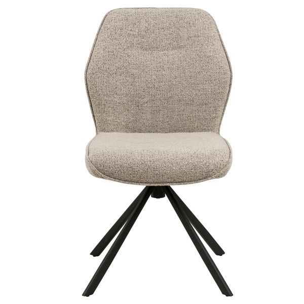 Krzesło obrotowe Aura Monza beżowe - ACTONA